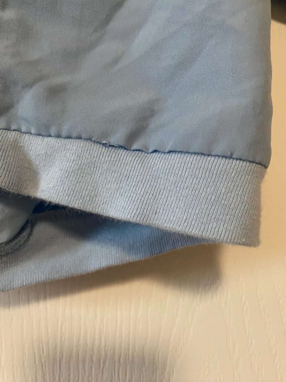 Vintage Harley-Davidson Baby Boy Light Blue Hooded Lightweight Jacket 6/9M - Picture 5 of 13